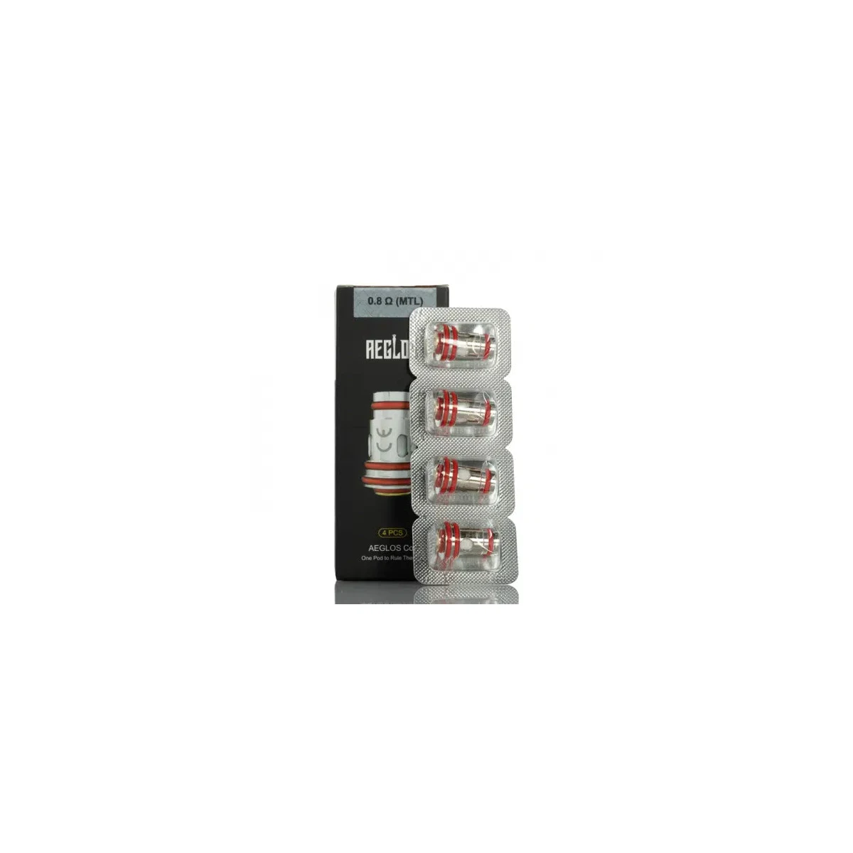 Uwell Aeglos Replacement Coils – 0.23Ω & 0.8Ω 4-Pack