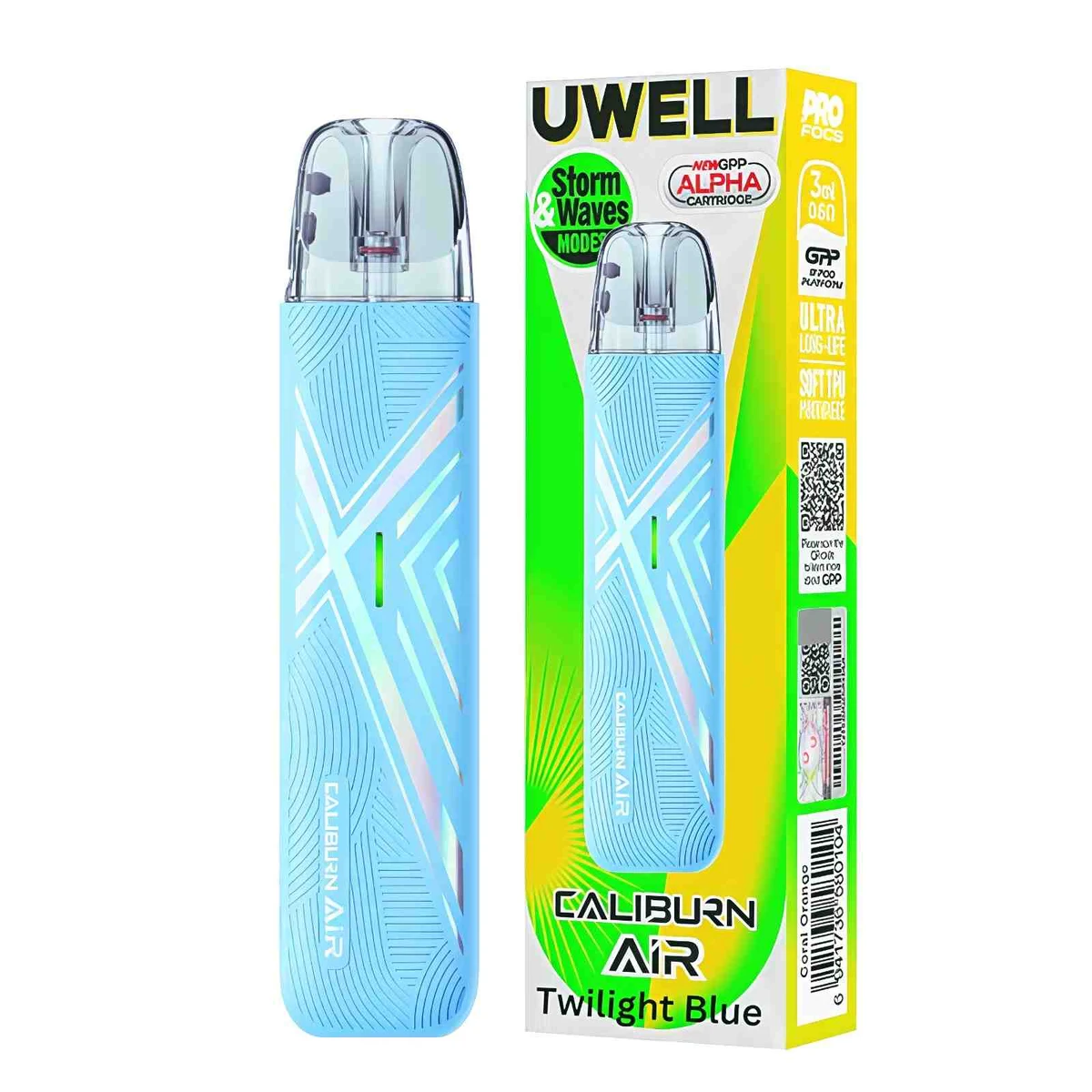 Uwell Caliburn Air Pod Kit 1000mAh 25W Dual Mode