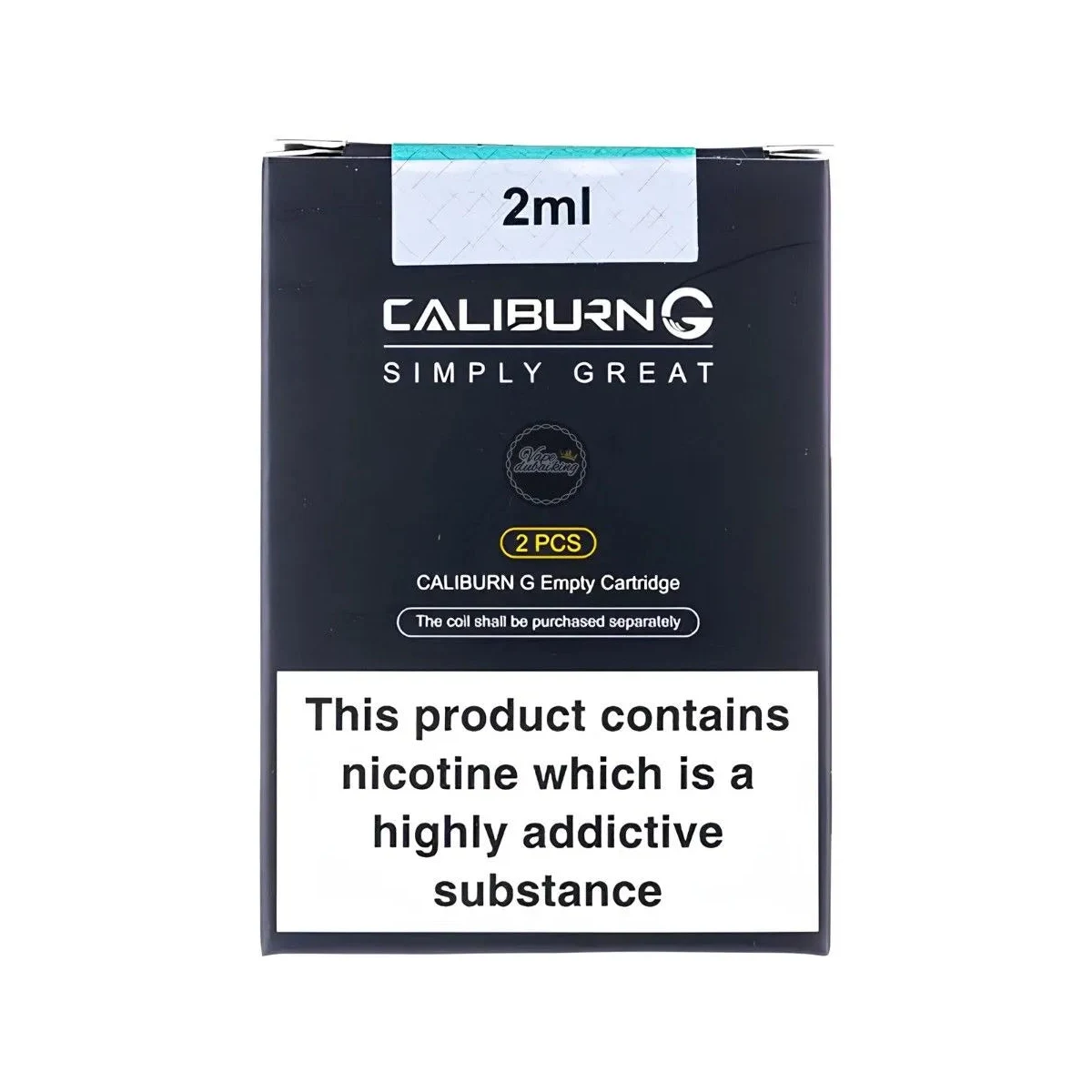Uwell Caliburn G Replacement Pods – 2ml Empty 2-Pack