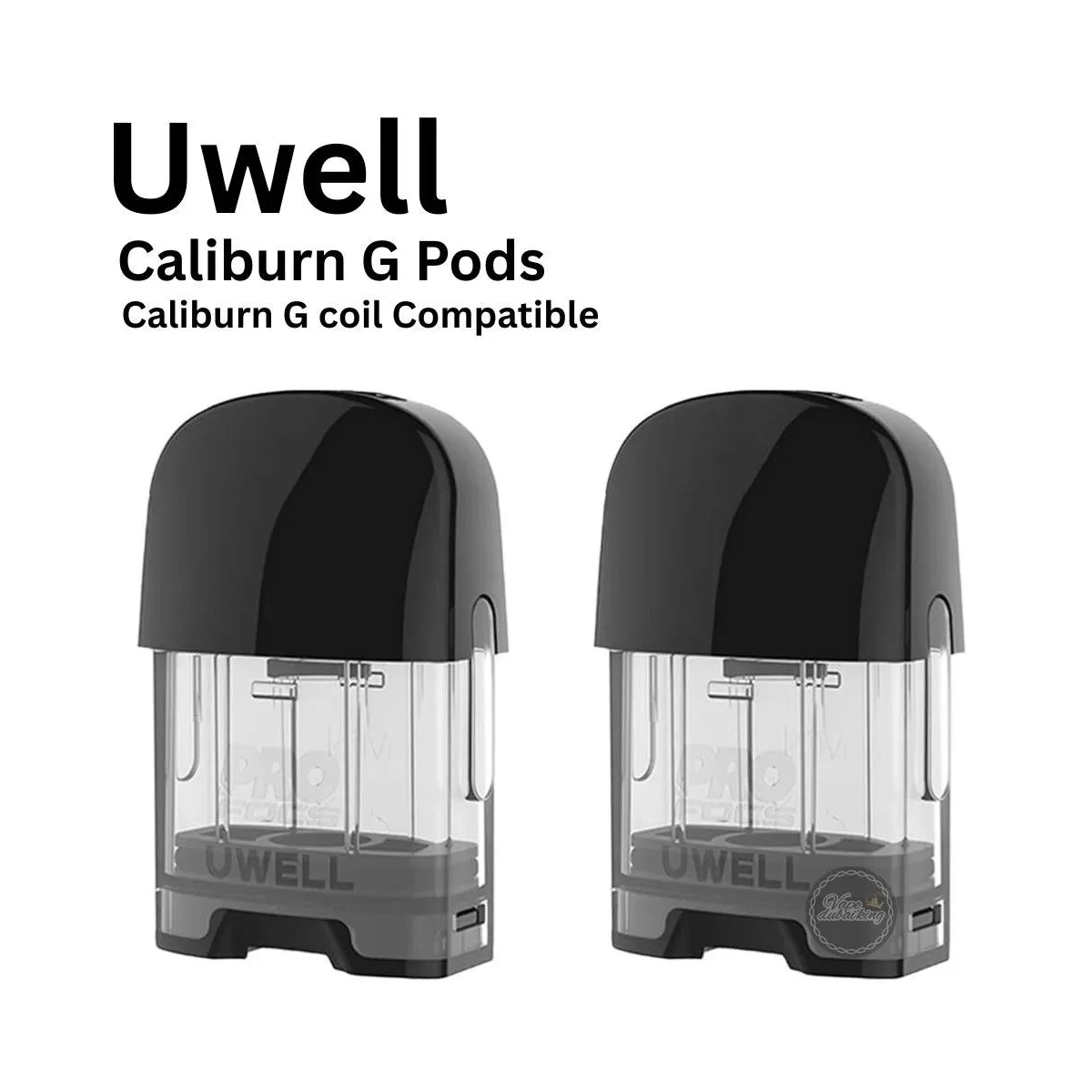 Uwell Caliburn G Replacement Pods – 2ml Empty 2-Pack