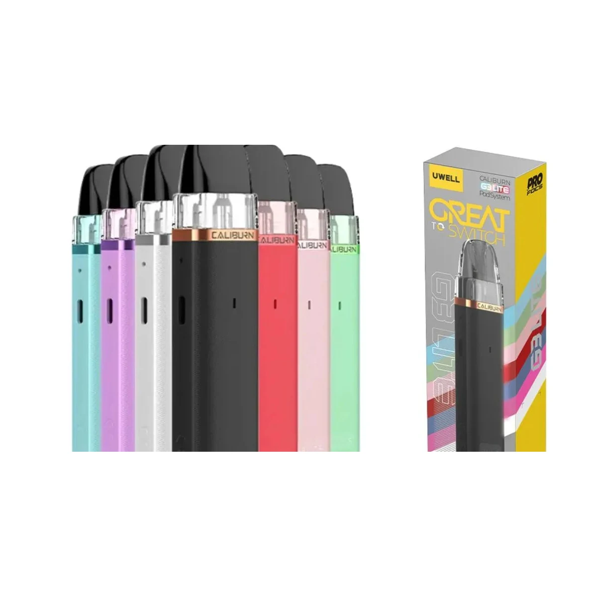 Uwell Caliburn G3 Lite Pod Kit - 1200mAh Vape Device