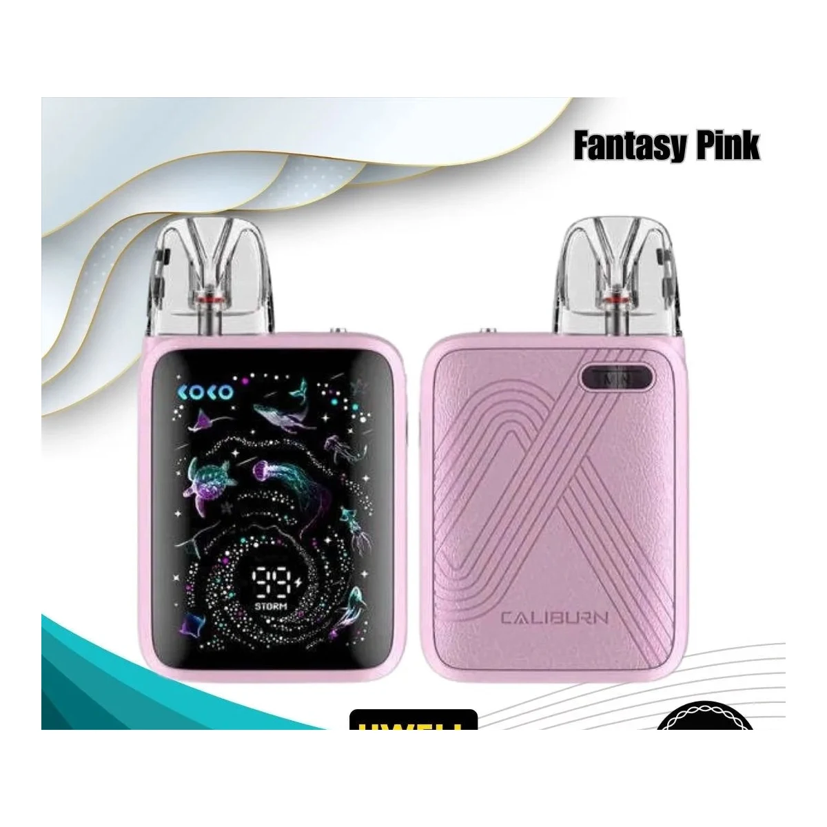 Uwell Caliburn G5 Koko Pod Kit – 1600mAh MTL/DTL Vape