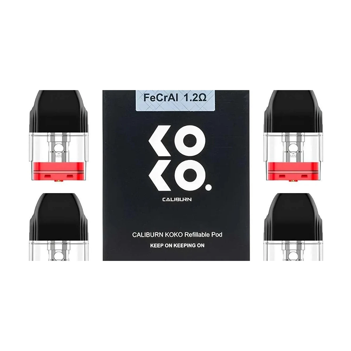 Uwell Caliburn KOKO Replacement Pods 1.2 ohm 4-Pack