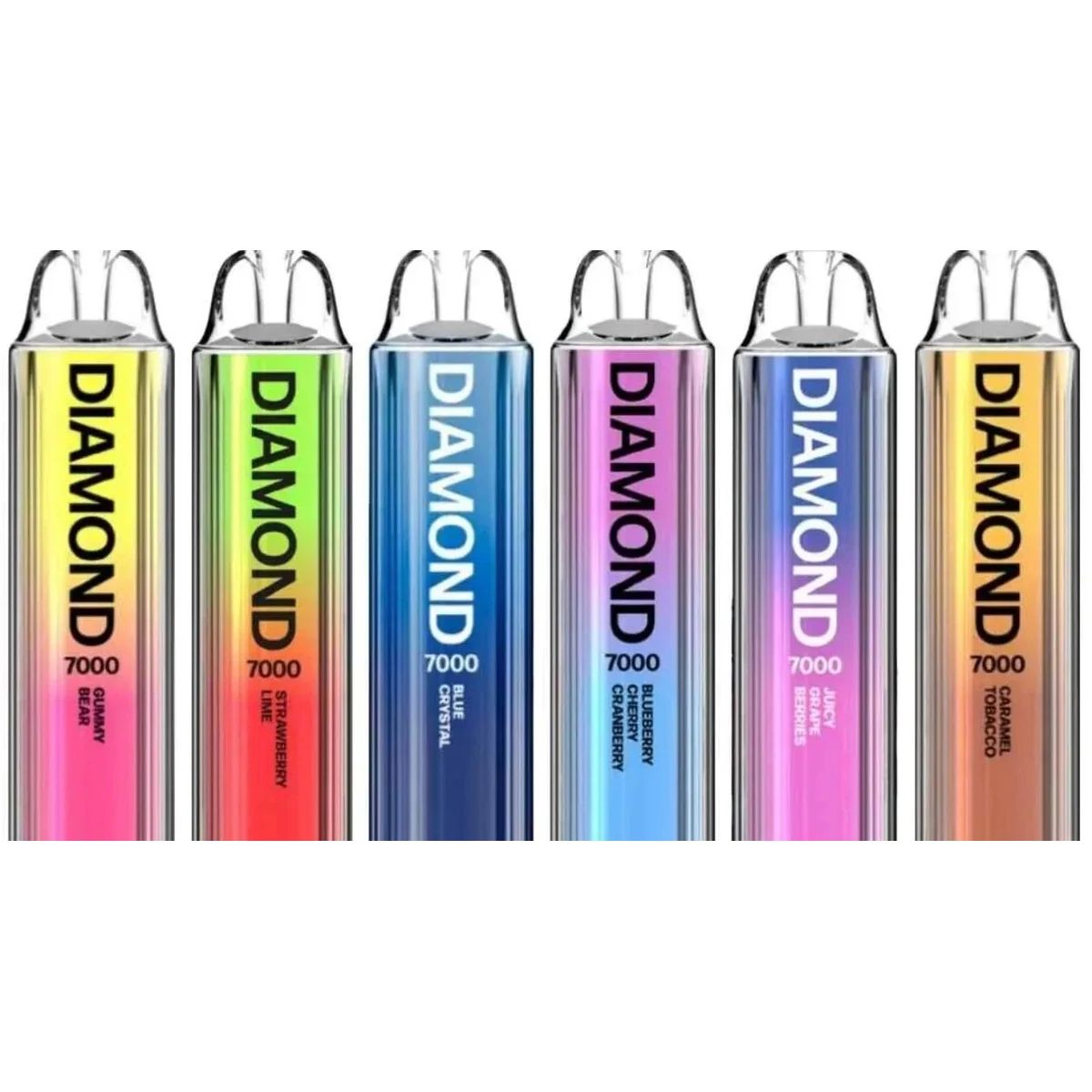 Vapes Bars Diamond 7000 Puffs 20mg Disposable Vape