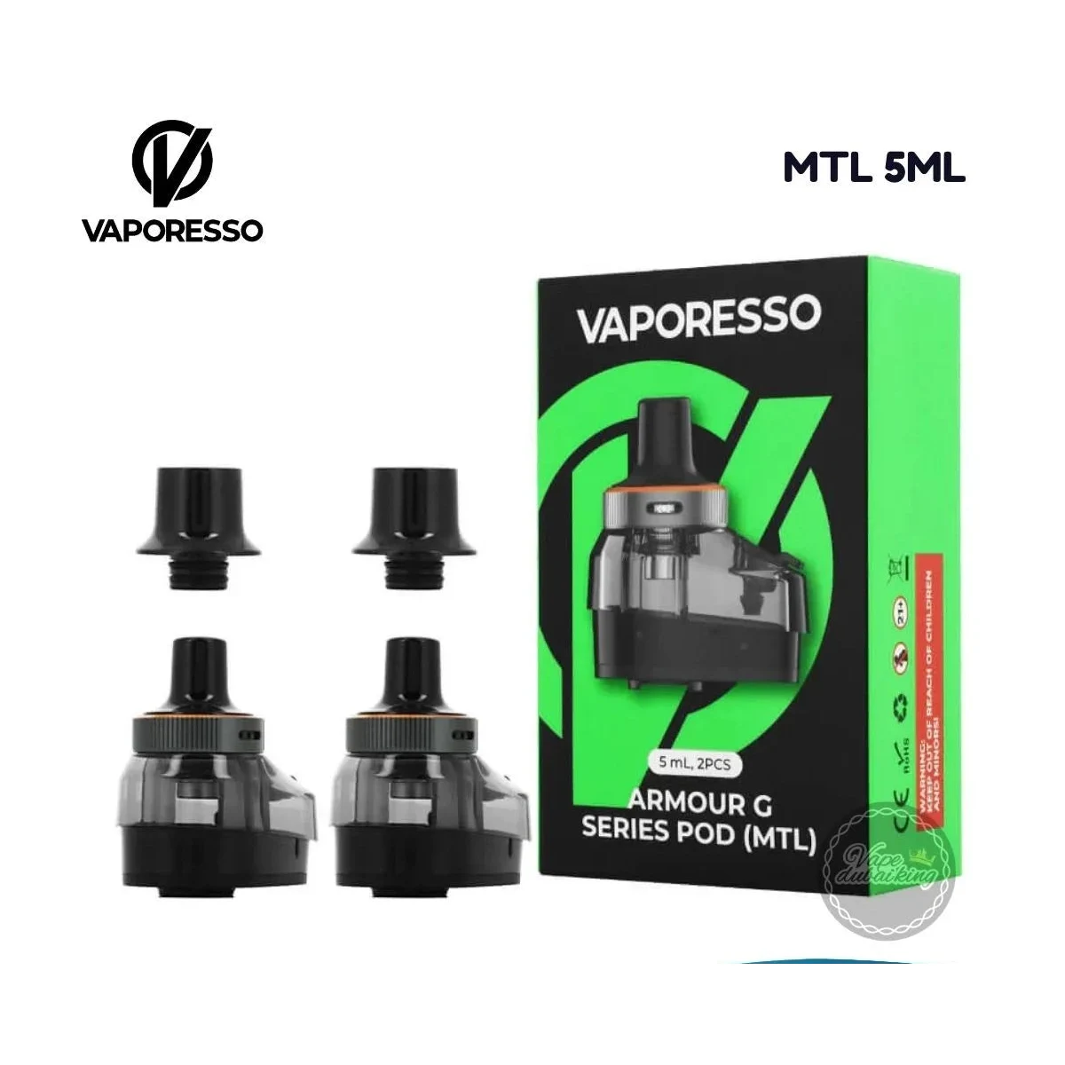 Vaporesso Armour G Series Empty Pod – 5ml MTL/DTL