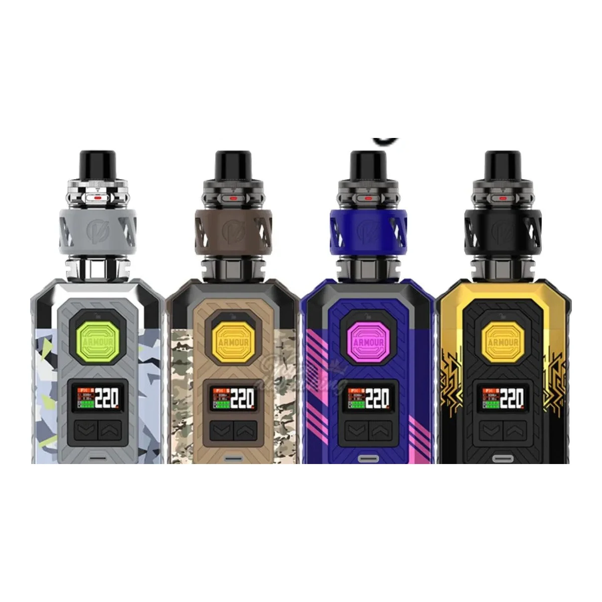 Vaporesso Armour Max 220W Box Mod Kit with iTank 2