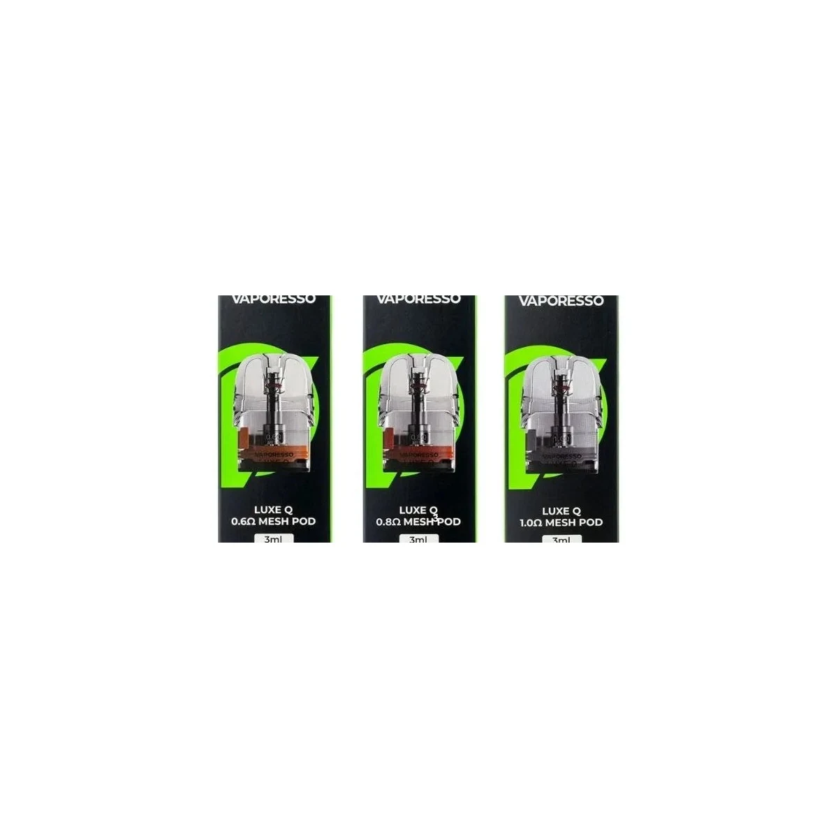 Vaporesso Luxe Q Replacement Pods 4-Pack COREX Mesh