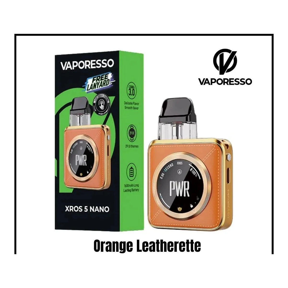 Vaporesso Xros 5 Nano Pod Kit - 1600mAh 30W Vape