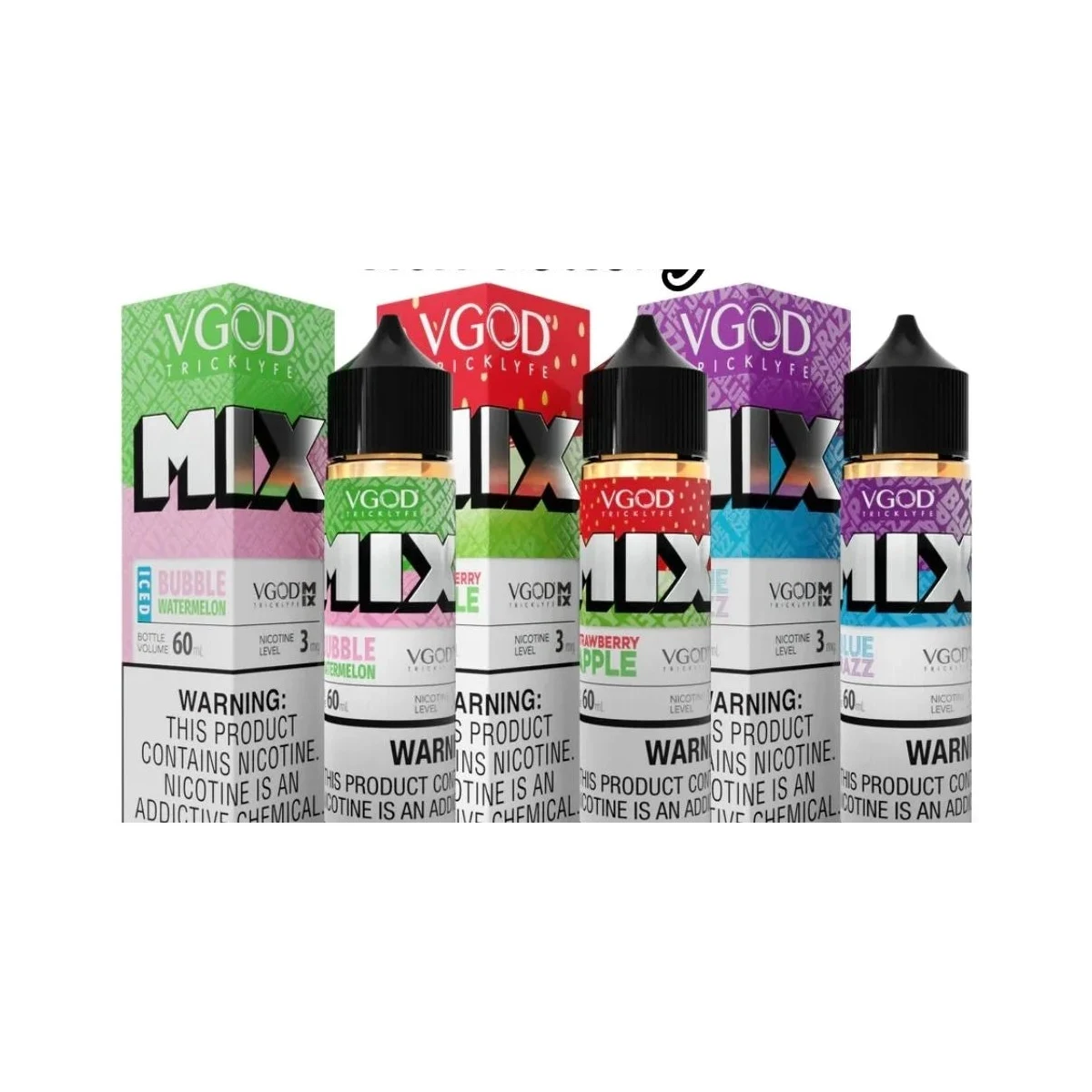 VGOD Mix 60ml 3mg Nicotine E-Liquid for Sub-Ohm Tanks
