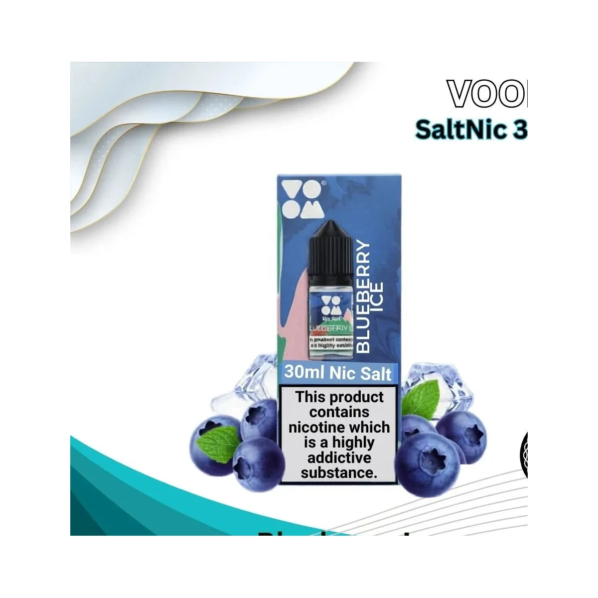 Voom Salt Nicotine 30mg E-Liquid - 30mL Pod Juice