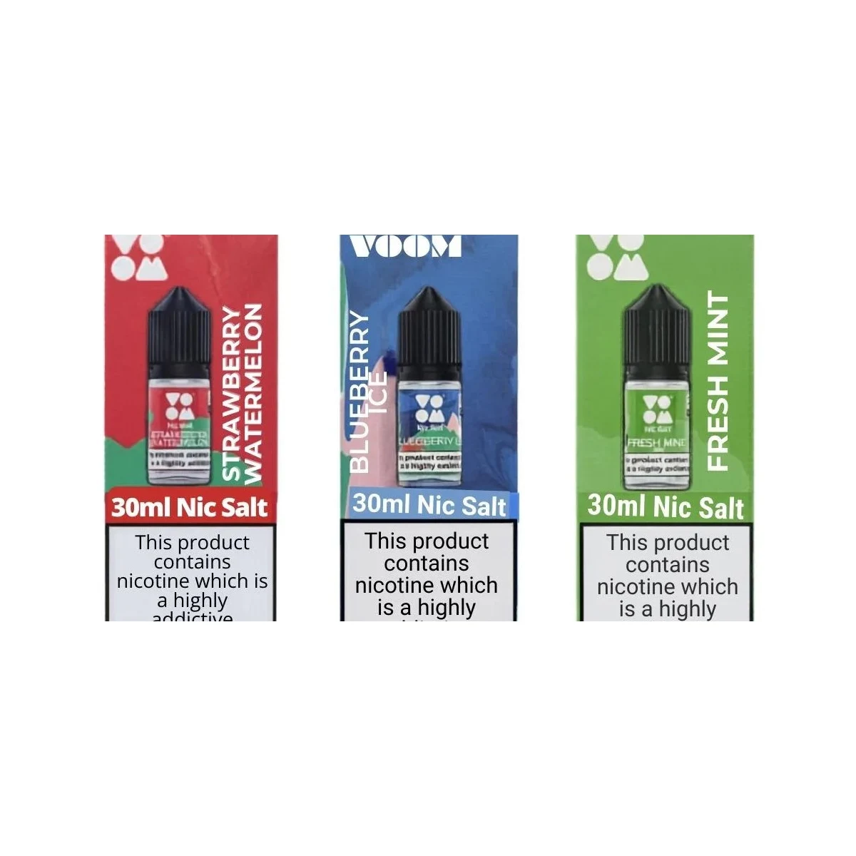 Voom Salt Nicotine 30mg E-Liquid - 30mL Pod Juice