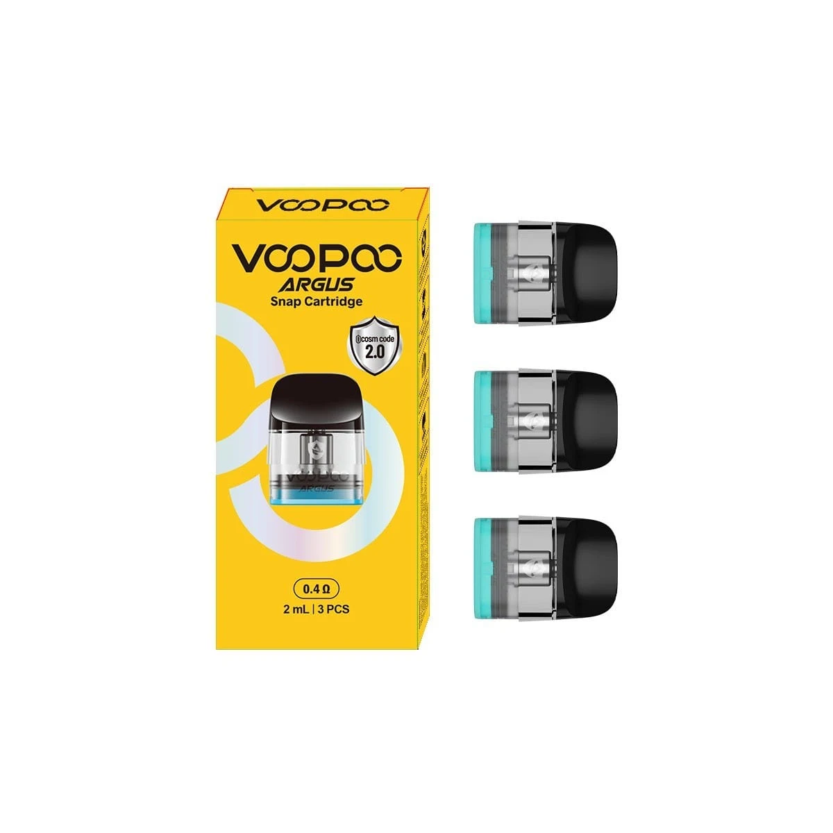 VooPoo Argus Snap Pods 2ml for Argus Series Devices