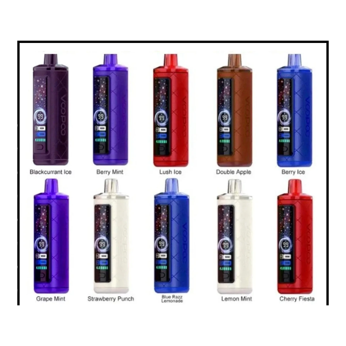 VooPoo Cloud X 20000 Puffs Dual Mesh Disposable Vape
