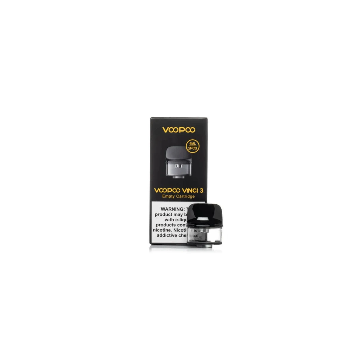 VooPoo Vinci 3 Replacement Pods 4ml PnP Coil 2-Pack