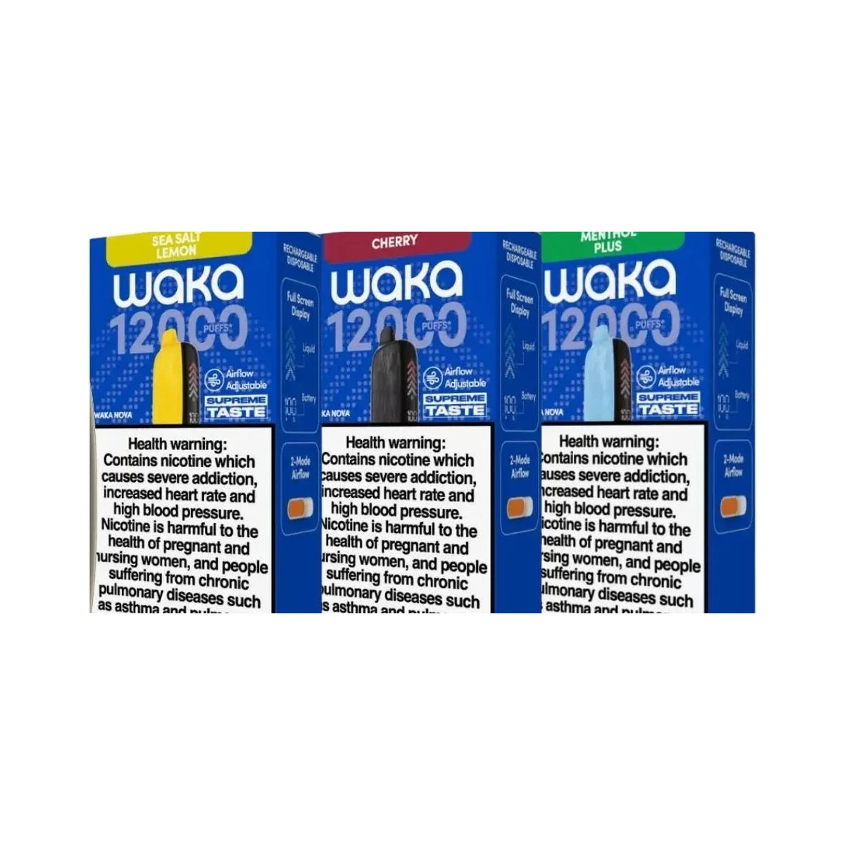 WAKA Nova 12000 Puffs 18mg Disposable Vape Pen
