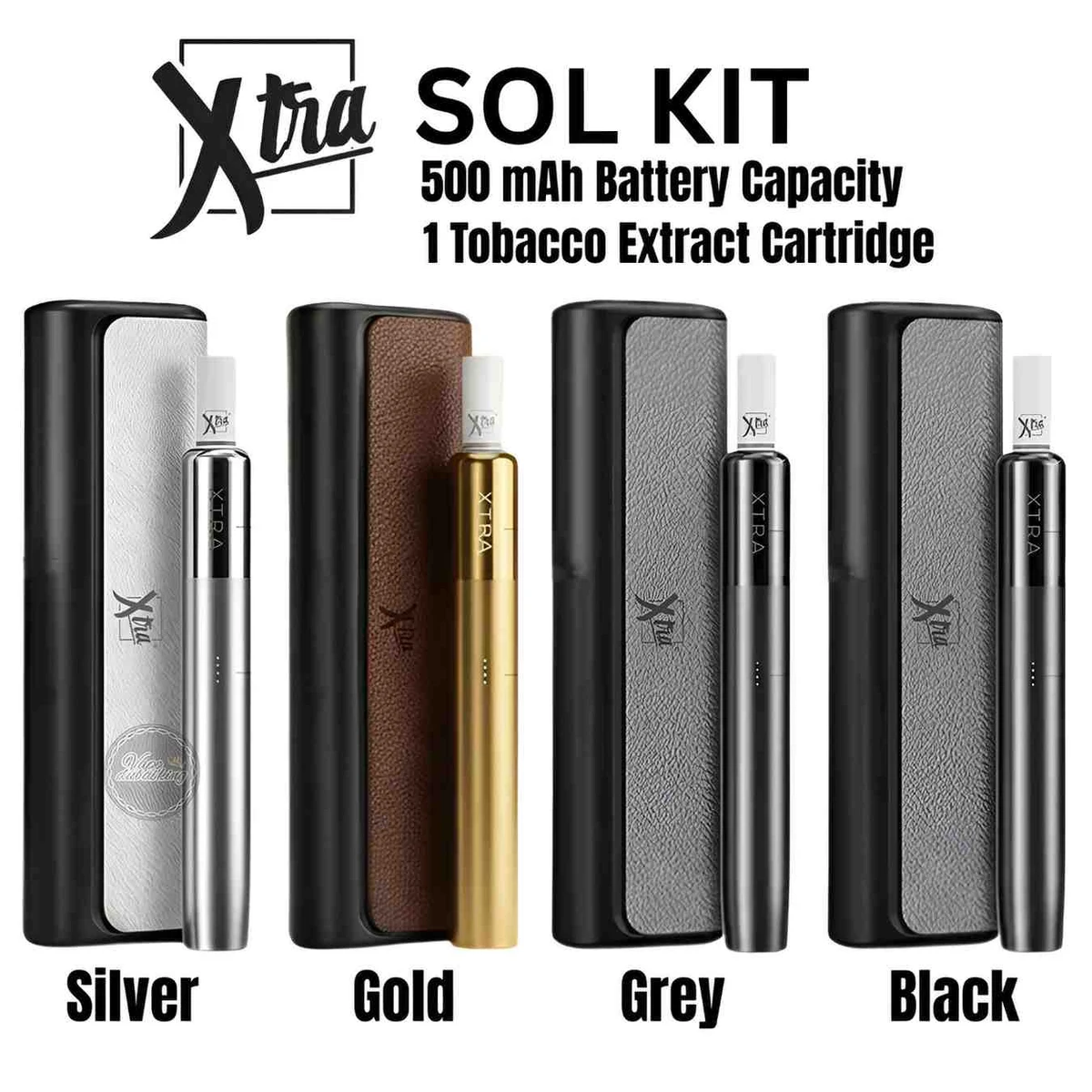 Xtra Sol Kit 500mAh Tobacco Extract Pod Device