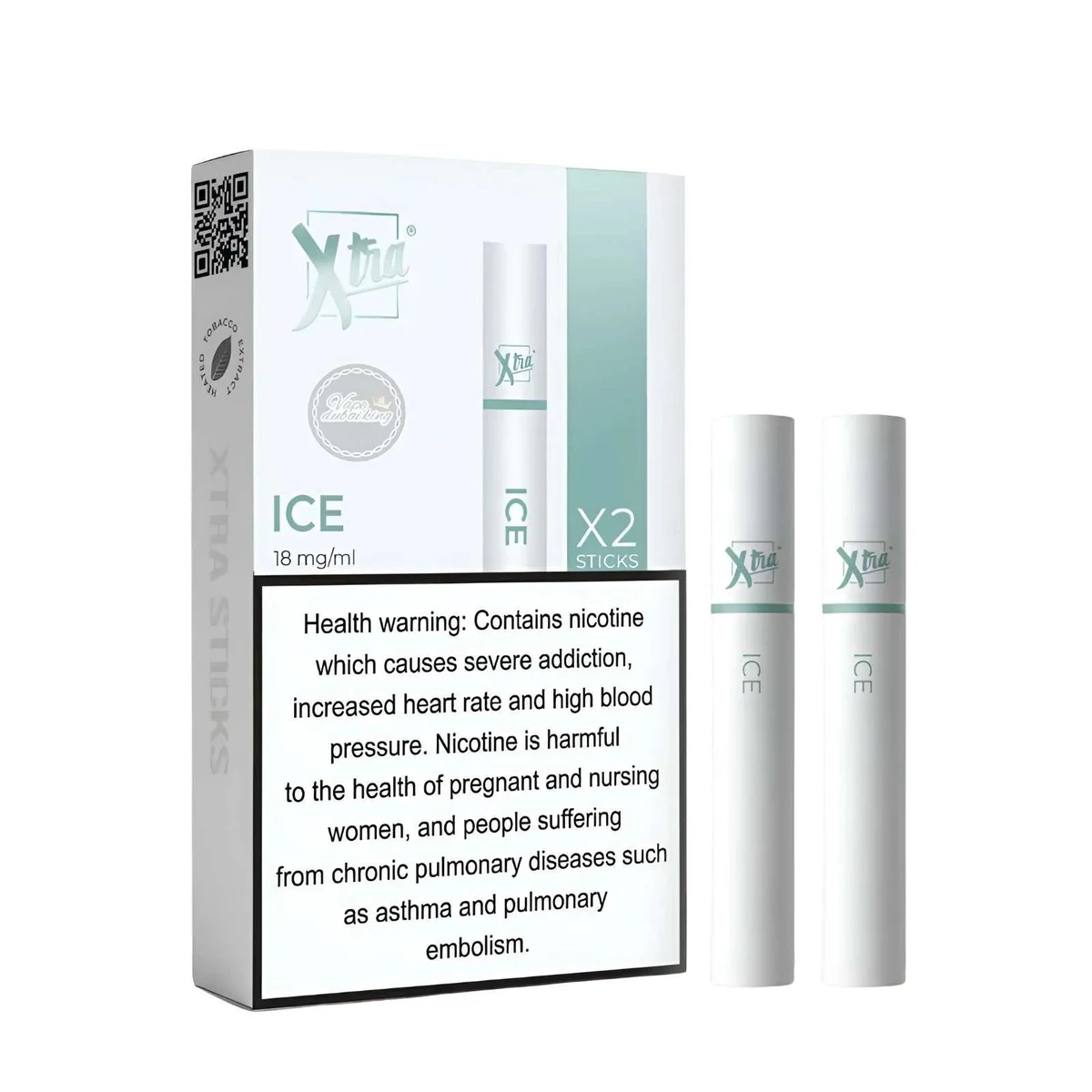 Xtra Sticks 2-Pack for Xtra Sol 340 Puffs 18mg