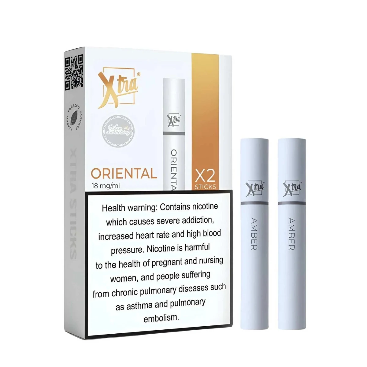 Xtra Sticks 2-Pack for Xtra Sol 340 Puffs 18mg